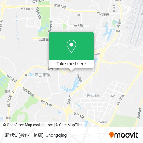 新感觉(兴科一路店) map