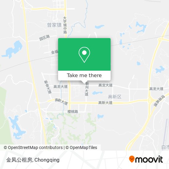 金凤公租房 map
