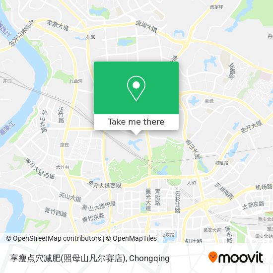 享瘦点穴减肥(照母山凡尔赛店) map