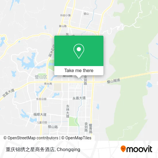 重庆锦绣之星商务酒店 map