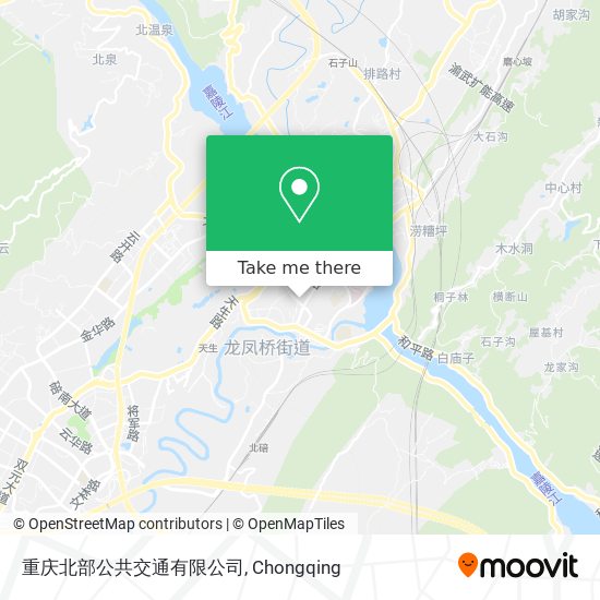 重庆北部公共交通有限公司 map