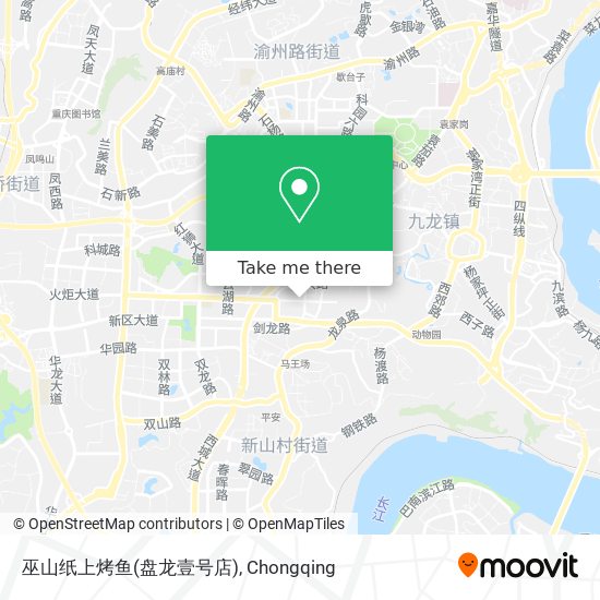 巫山纸上烤鱼(盘龙壹号店) map
