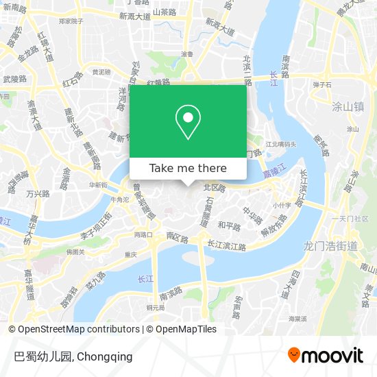 巴蜀幼儿园 map