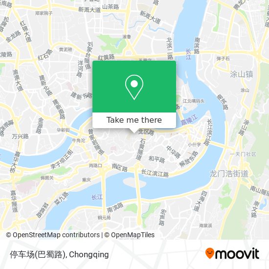 停车场(巴蜀路) map
