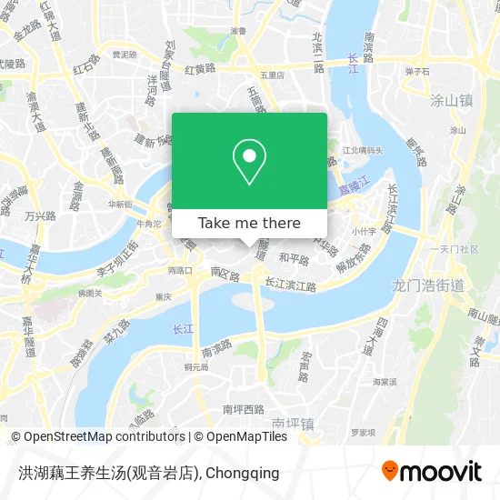 洪湖藕王养生汤(观音岩店) map