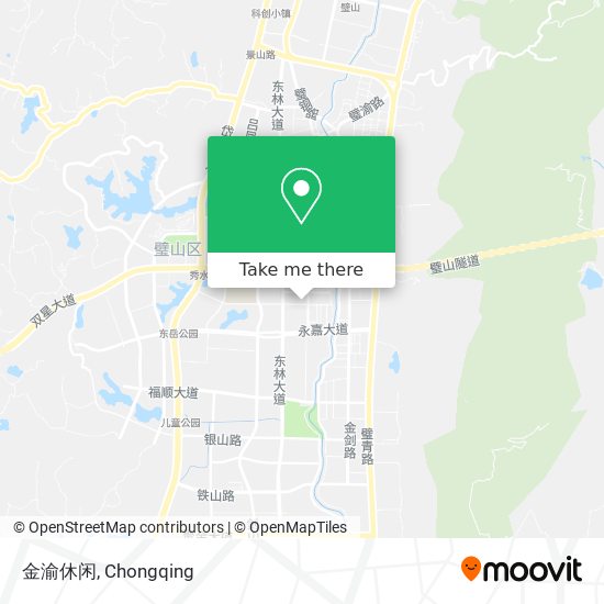 金渝休闲 map