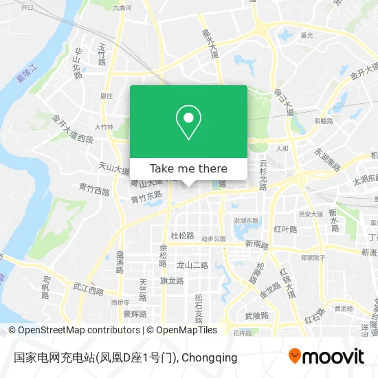 国家电网充电站(凤凰D座1号门) map