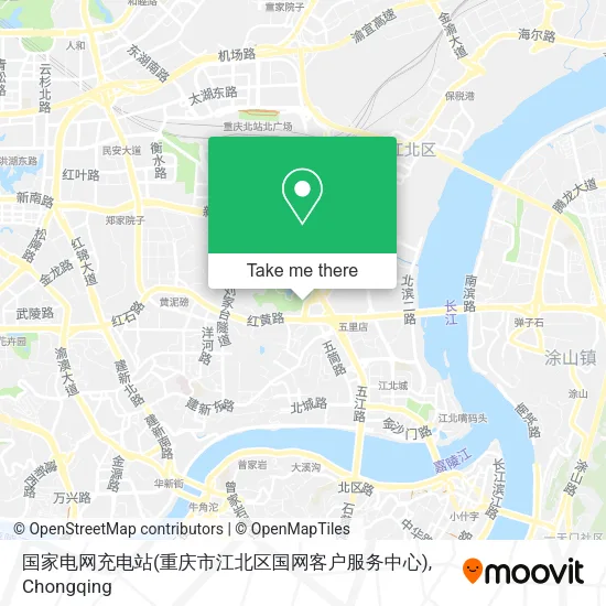 国家电网充电站(重庆市江北区国网客户服务中心) map