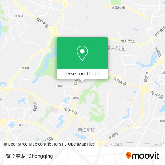 耀文建材 map
