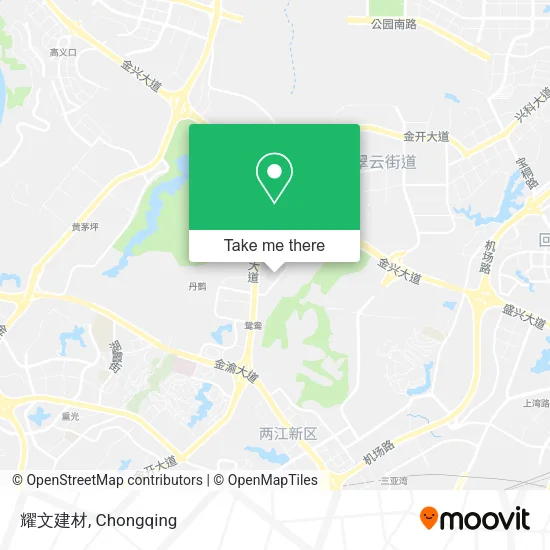 耀文建材 map
