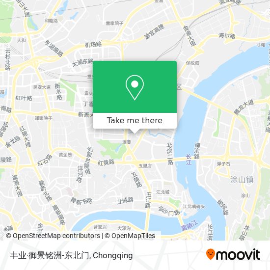 丰业·御景铭洲-东北门 map