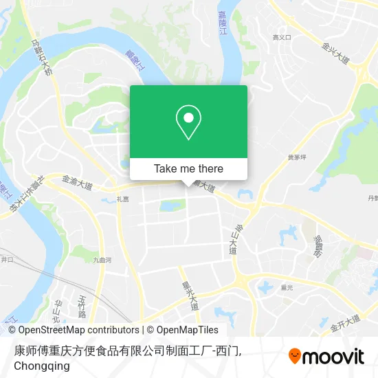 康师傅重庆方便食品有限公司制面工厂-西门 map