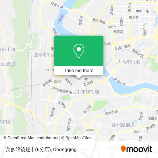 美多眼镜超市(6分店) map