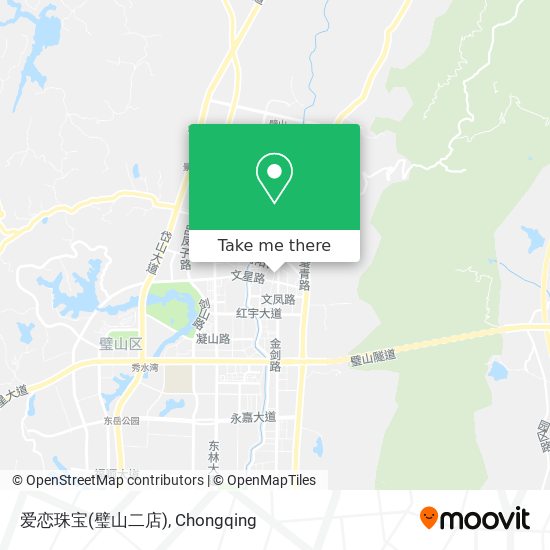 爱恋珠宝(璧山二店) map