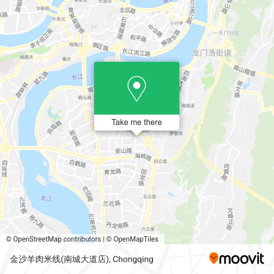 金沙羊肉米线(南城大道店) map