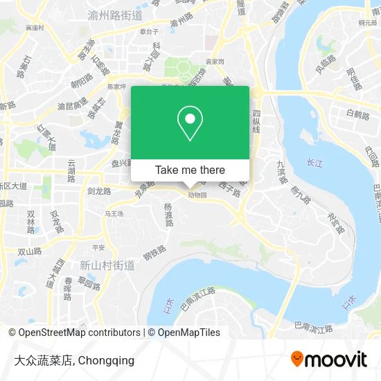 大众蔬菜店 map