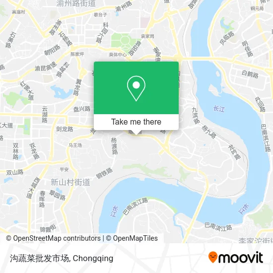 沟蔬菜批发市场 map