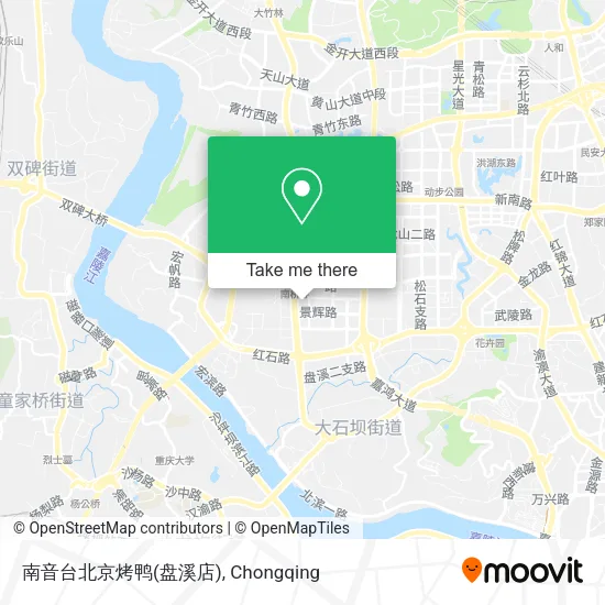 南音台北京烤鸭(盘溪店) map
