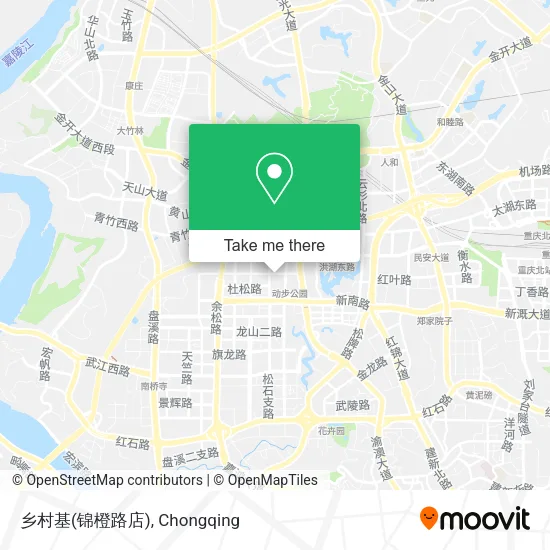 乡村基(锦橙路店) map
