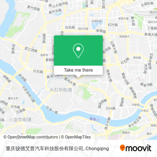 重庆骏德艾普汽车科技股份有限公司 map