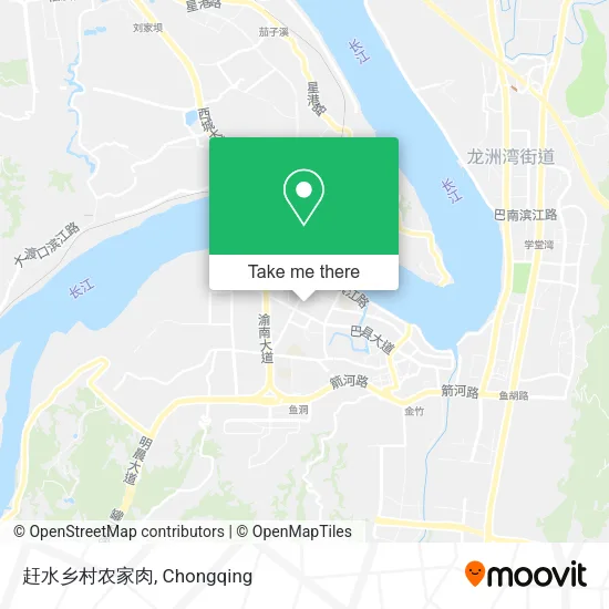 赶水乡村农家肉 map