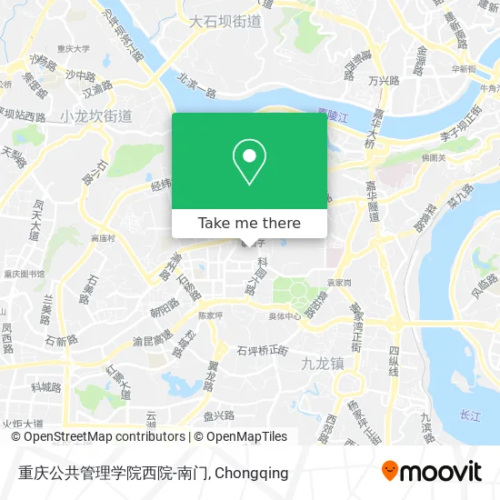 重庆公共管理学院西院-南门 map