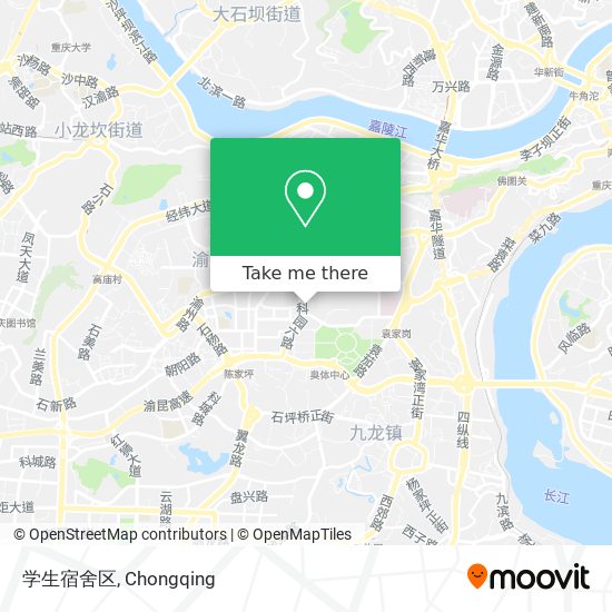 学生宿舍区 map