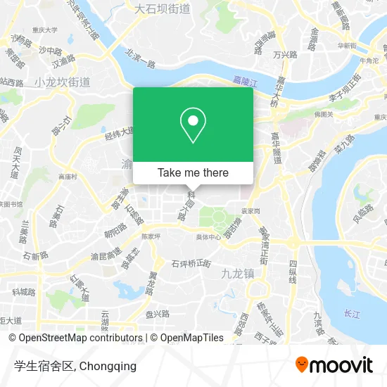 学生宿舍区 map