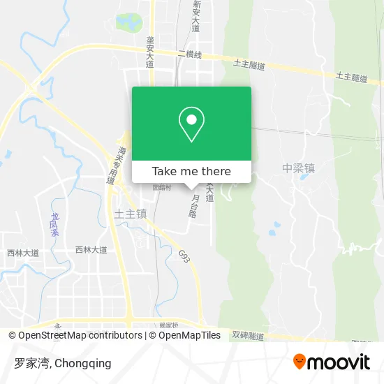 罗家湾 map