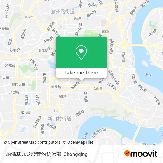 柏鸿基九龙坡荒沟货运部 map