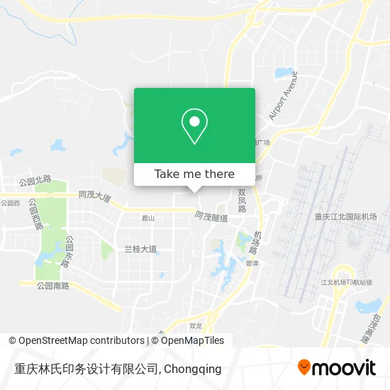 重庆林氏印务设计有限公司 map