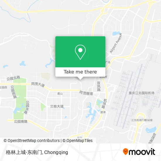 格林上城-东南门 map