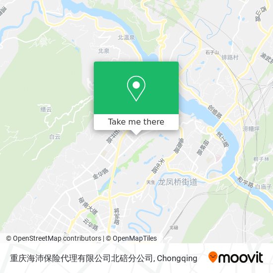 重庆海沛保险代理有限公司北碚分公司 map