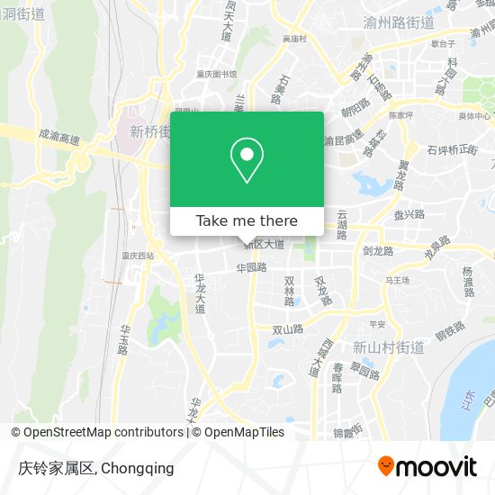 庆铃家属区 map