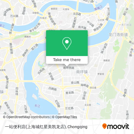一站便利店(上海城红星美凯龙店) map