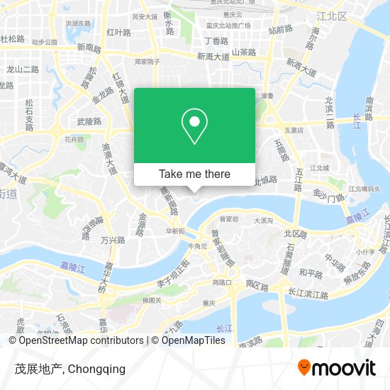 茂展地产 map