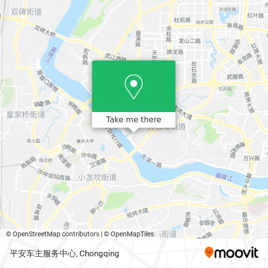 平安车主服务中心 map