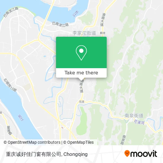 重庆诚好佳门窗有限公司 map
