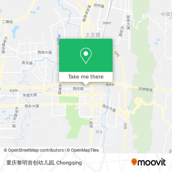 重庆黎明首创幼儿园 map