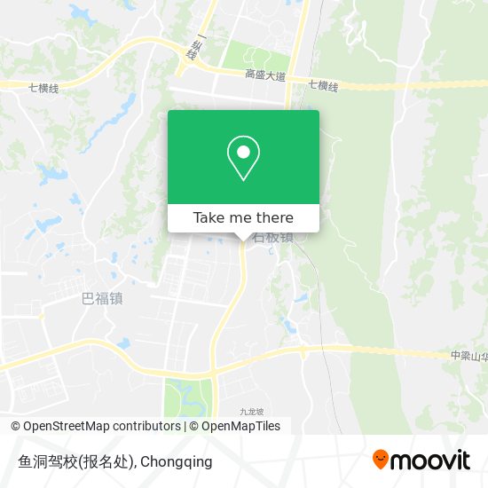 鱼洞驾校(报名处) map