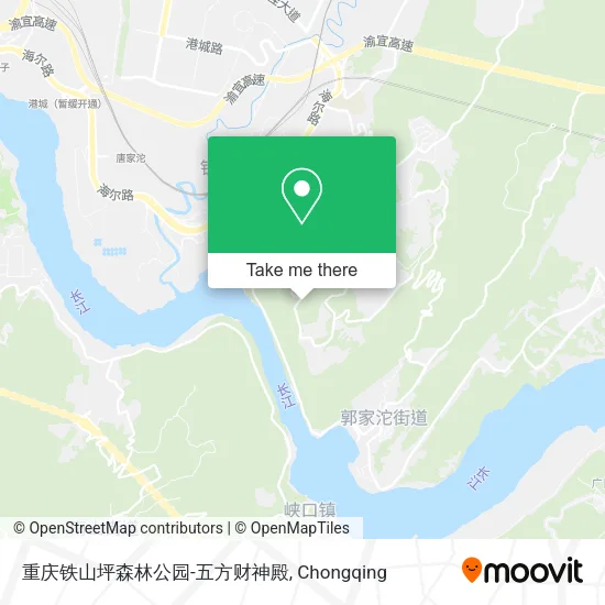 重庆铁山坪森林公园-五方财神殿 map