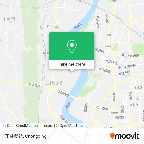 王建餐馆 map