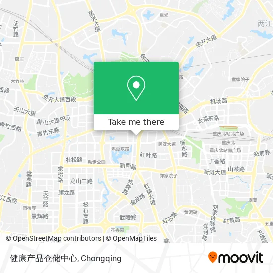 健康产品仓储中心 map