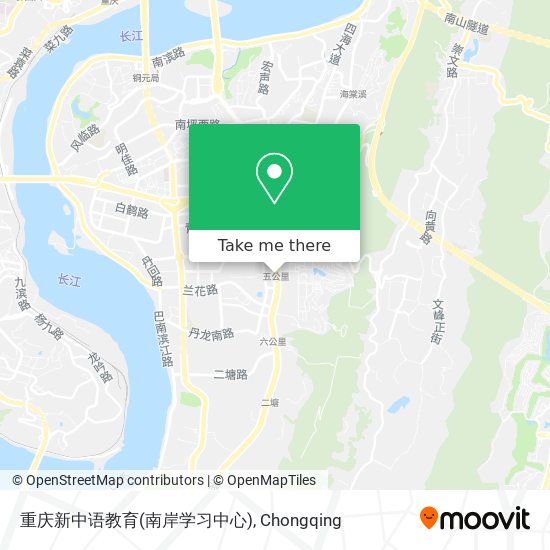 重庆新中语教育(南岸学习中心) map