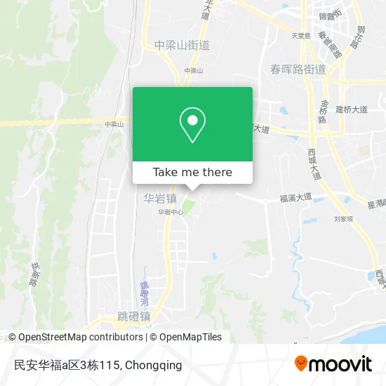 民安华福a区3栋115 map