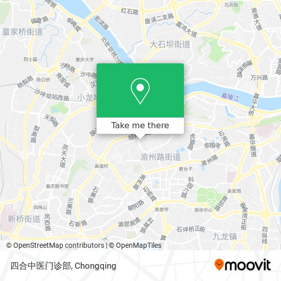 四合中医门诊部 map