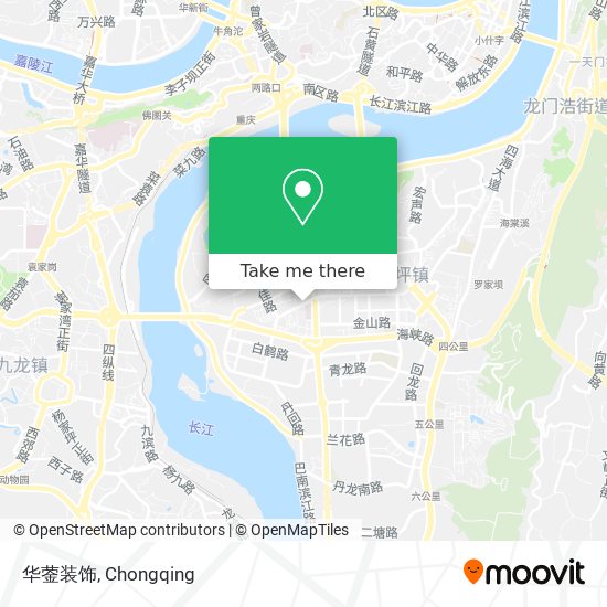 华蓥装饰 map