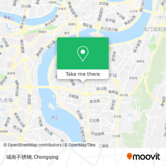 城南不锈钢 map