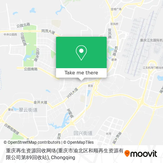 重庆再生资源回收网络(重庆市渝北区和顺再生资源有限公司第89回收站) map