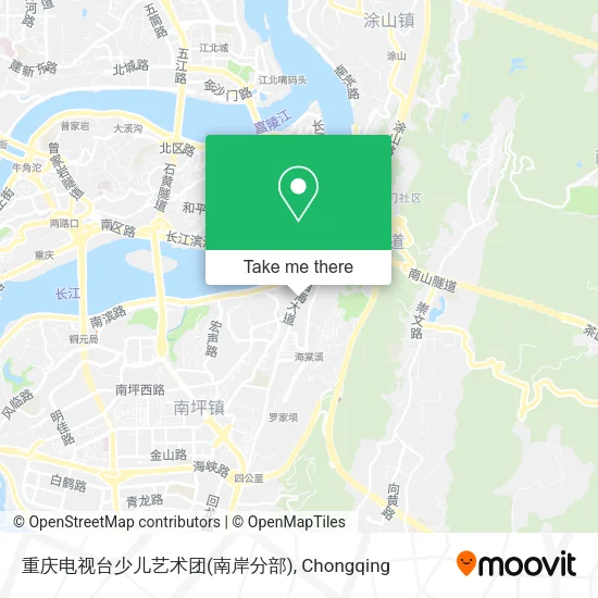 重庆电视台少儿艺术团(南岸分部) map